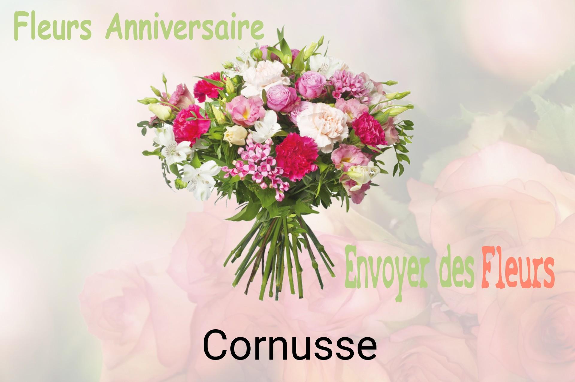 Bouquet de fleurs d’anniversaire livré à Cornusse