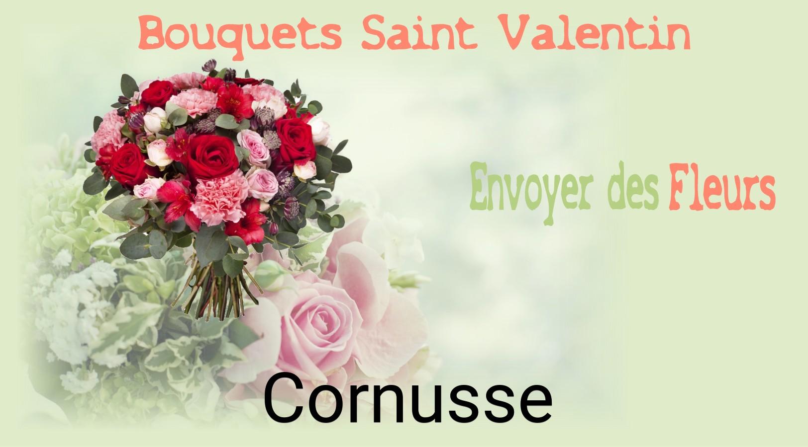 Roses de Saint-Valentin livrées à Cornusse